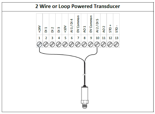 2 Way or Loop Powered Transducer