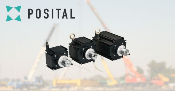 POSITAL Draw Wire Sensors Crane Application