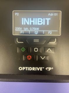 Invertek Optidrive LED screen