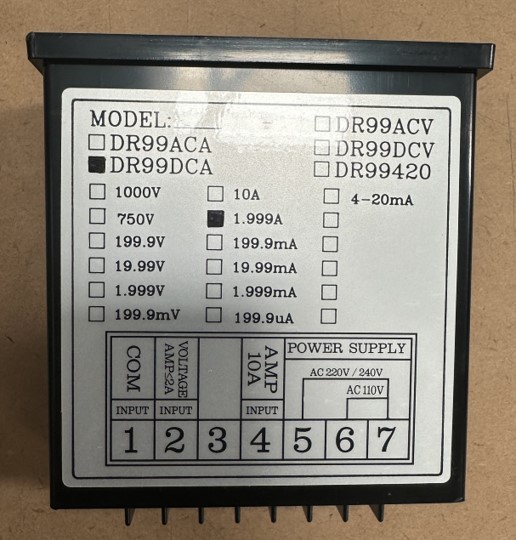 Lutron Panel Meter Pins Placement